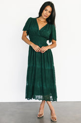 Milena Midi Dress | Green