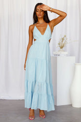 Girl Where Midi Dress Blue