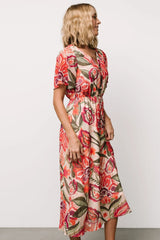 Junie Midi Dress | Multi Print