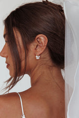 Milly Pearl Bead Earrings Gold