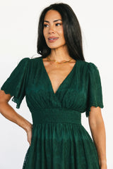 Milena Midi Dress | Green